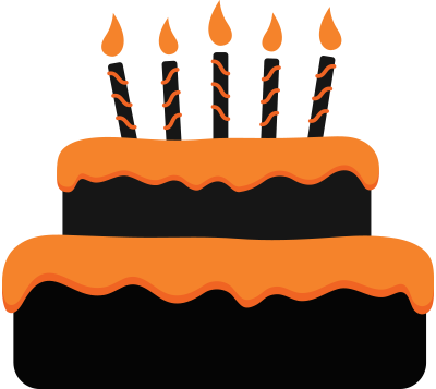 Birthdays - Birthday Cake (400x357)