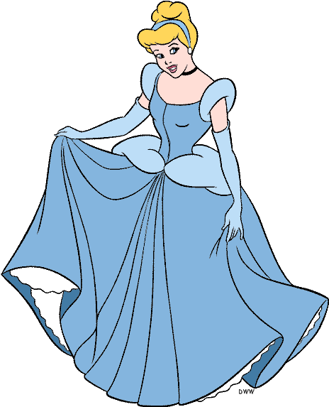 Images For Cinderella Princess Clipart - Cinderella Clipart (474x586)