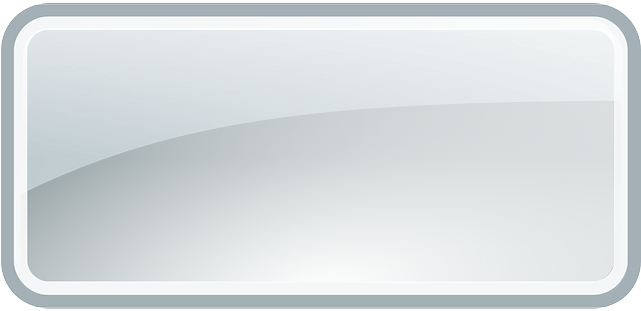 Glass, Glossy, Gui, Shape, Element, Rectangle, Shapes - Transparent Glass Rectangle Png (640x320)