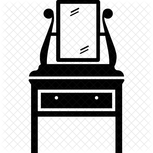 Vanity Mirror Icon Icon Dressing Table Png 512x512 Png Clipart Download