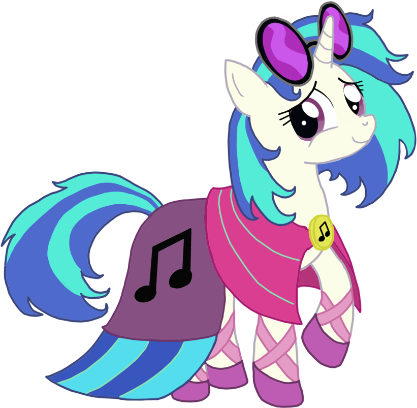 Vinyl Scratch, Wearing A Dress By Yourprivatenightmare - Vinyl Scratch In A Dress (900x858)