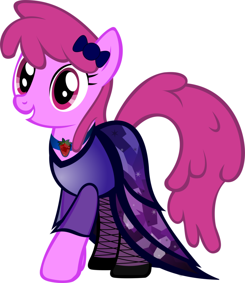 Berry Punch's Dress By Theshadowstone - My Little Pony Berry Punch (832x961)