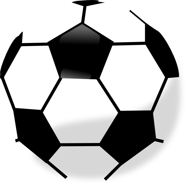Bola De Futebol Vetor Png (600x595)