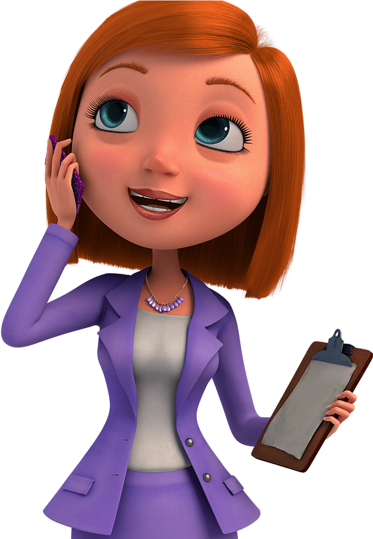 Vera Is A Gorgeous, Extremely Talented Marketing Executive - Norm Of The North Vera (859x1100)