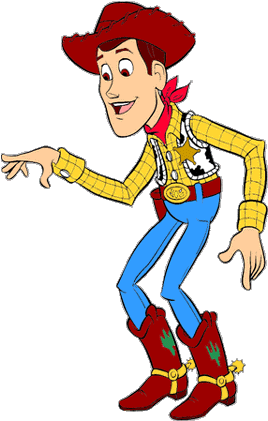 Cliparts E Gifs Toy Story - Woody Toy Story (286x431)