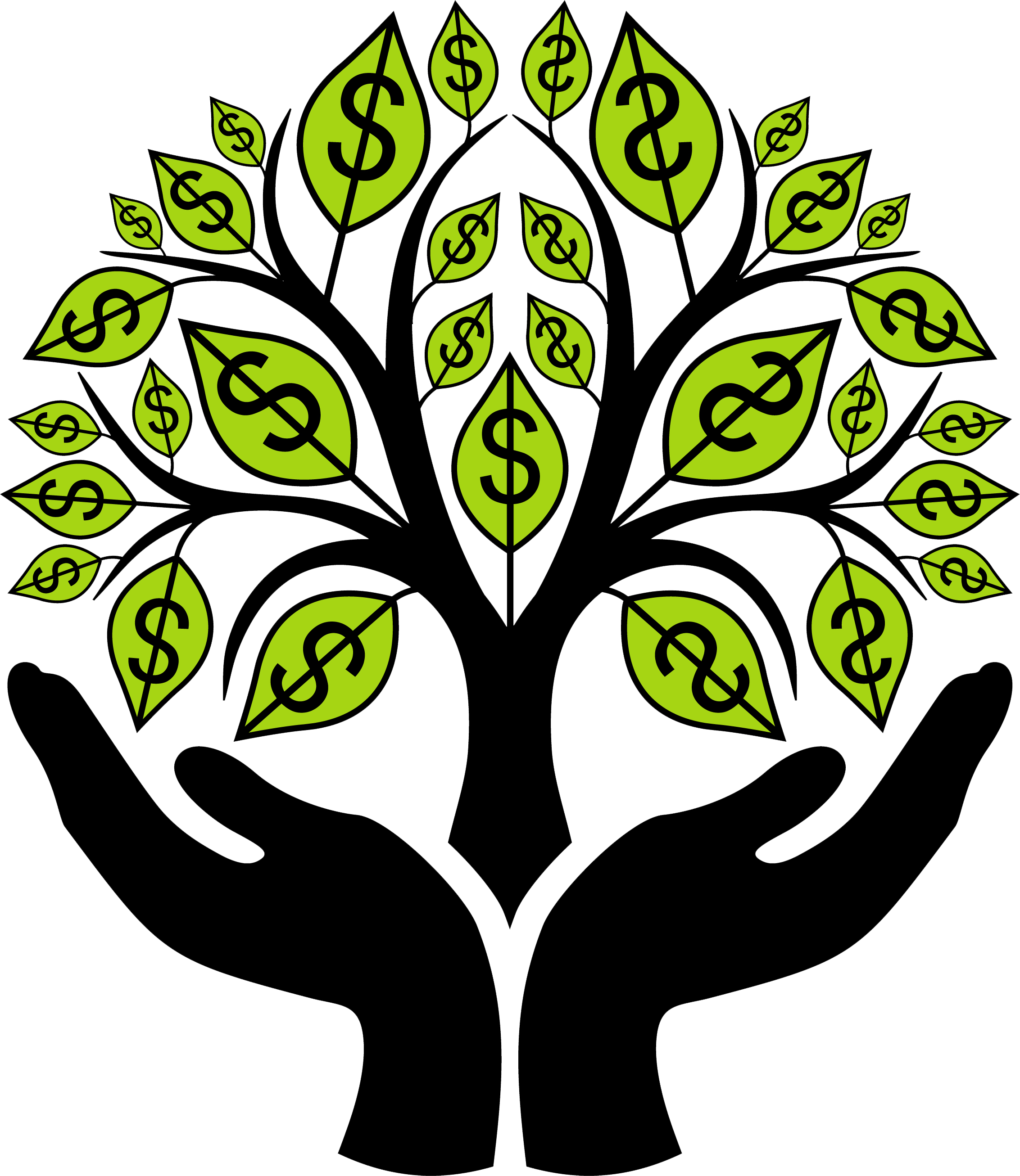 Hvac Financing In Canoga Park, Ca - Money Tree Clip Art (2265x2613)