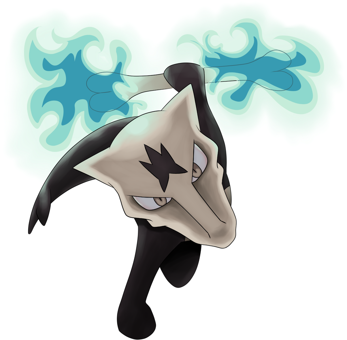 Pokemon Marowak Alolan Marowak Sun And Moon Theaggravatedartist - Marowak (1280x1280)