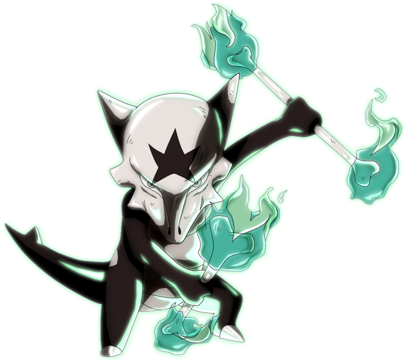 Alolan Marowak By Ghost-troupe - Marowak (1024x768)