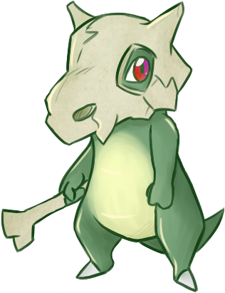 Shiny Cubone Reaction Hype Pokémon Sun & Moon Shiny - Shiny Cubone Png (450x450)