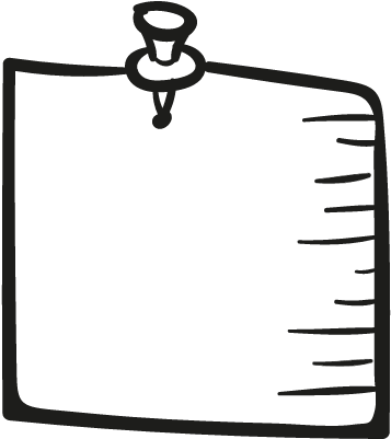 Draw Paper With Push Pin Vector - Vector Graphics (400x400)