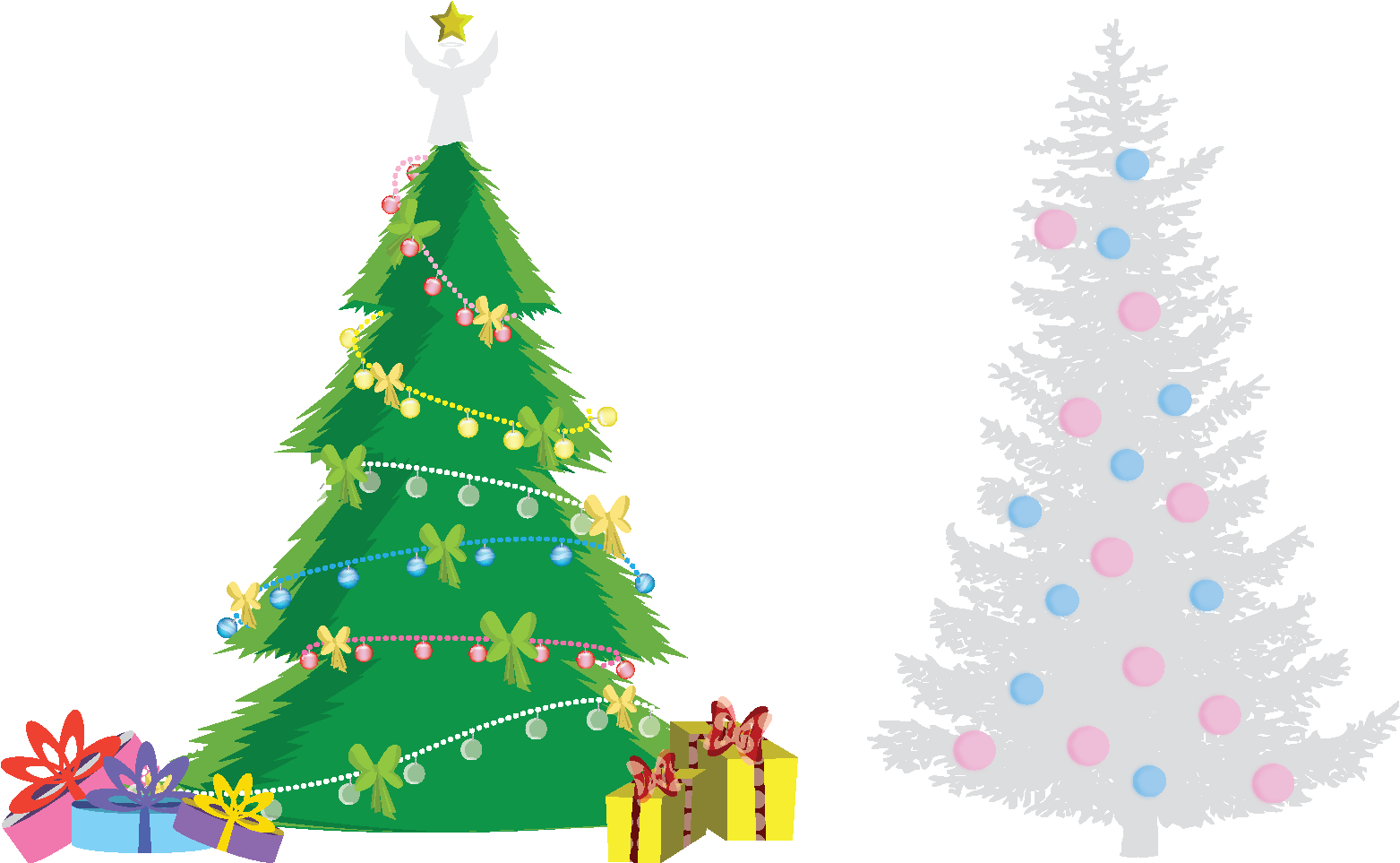 Christmas Was Always Magical When I Was A Kid - Christmas Tree (1562x970)