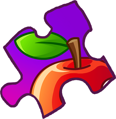 Puzzle Piece Apple - Plants Vs Zombies 2 Aplen (400x411)