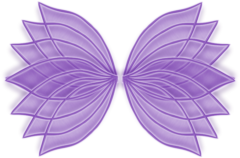 Purple Petal Wings By Zaubrer - Official Seal Of Microsoft Certification (787x587)
