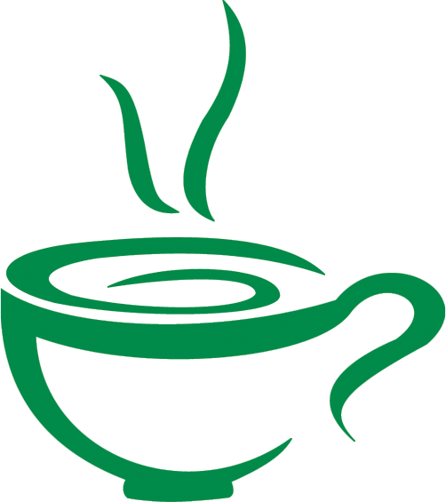 Green Coffee Cup Png (502x565)