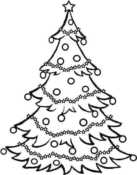 Christmas Trees Glow On Holy Night Coloring Pages - Make A Christmas Tree In Drawing (600x600)