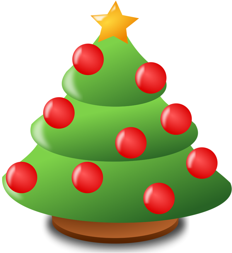 Christmas Tree - Christmas Design Clip Art (958x958)