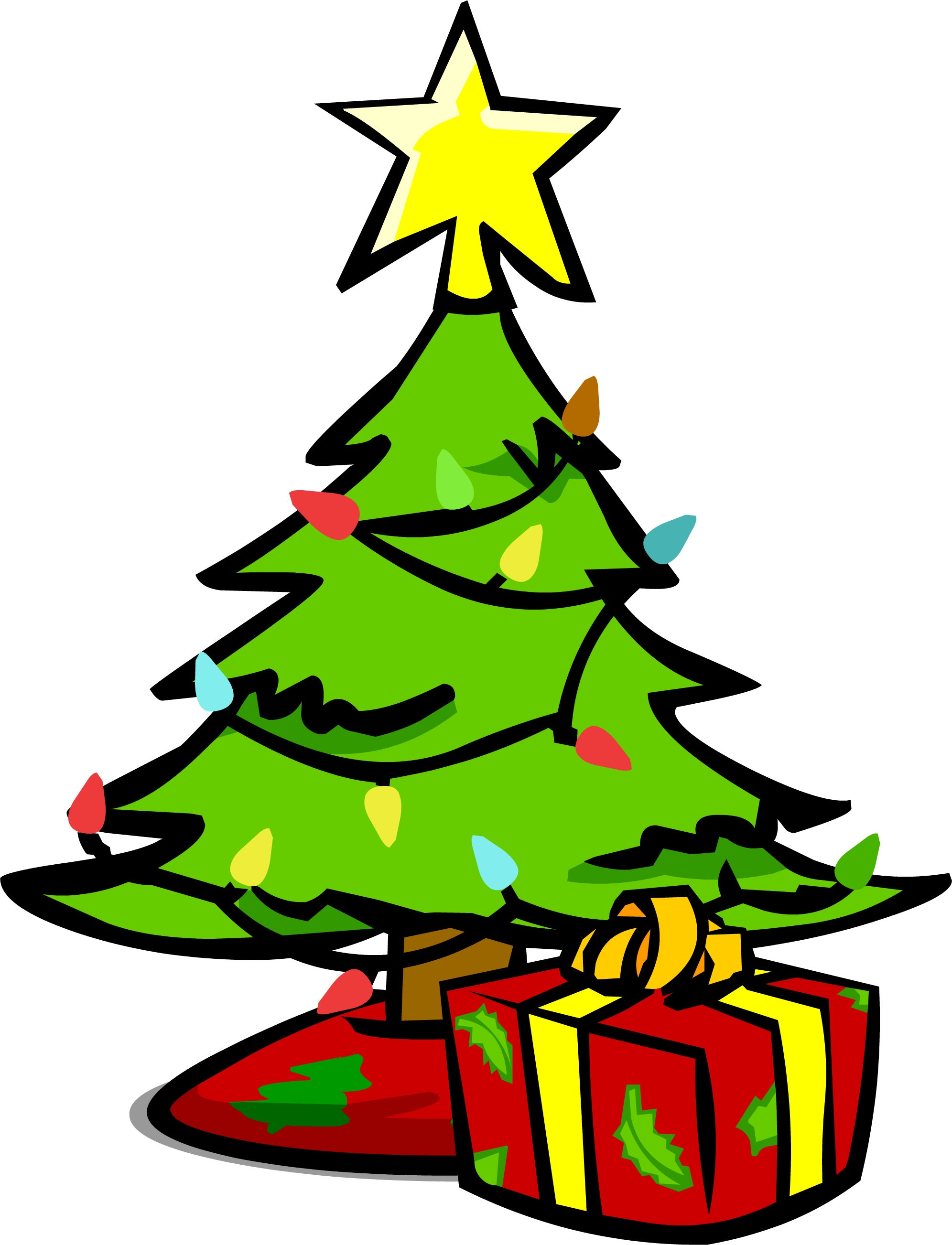 Small Christmas Tree Sprite 011 - Christmas Tree (1992x2606)