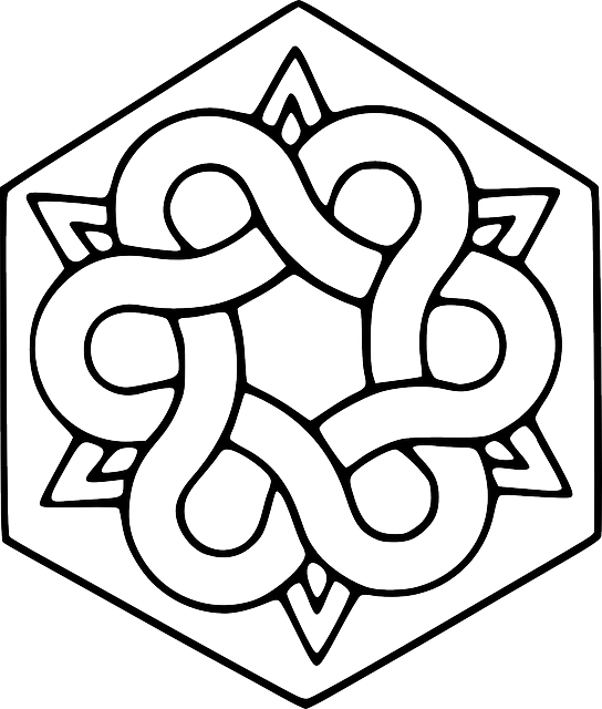 Ornament Outline, Christmas, Curves, Ornamental, Ornament - Decorative Ornament (544x640)