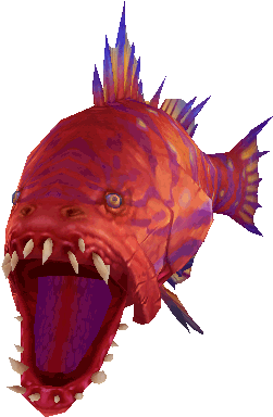 End Of Watch - Pixel Swimming Fish Gif (387x461)