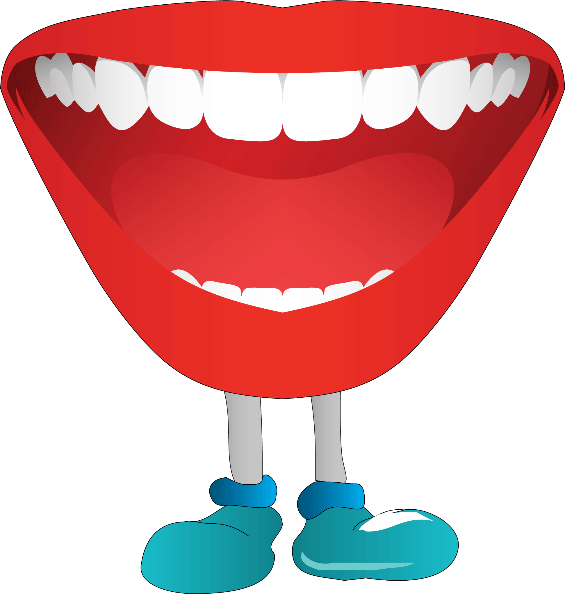 Body mouth. Улыбка мультяшная. Улыбающийся рот.