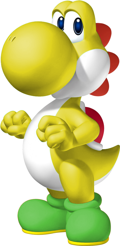 Yoshi Jaune - Mario Party 8 Yoshi (501x1000)