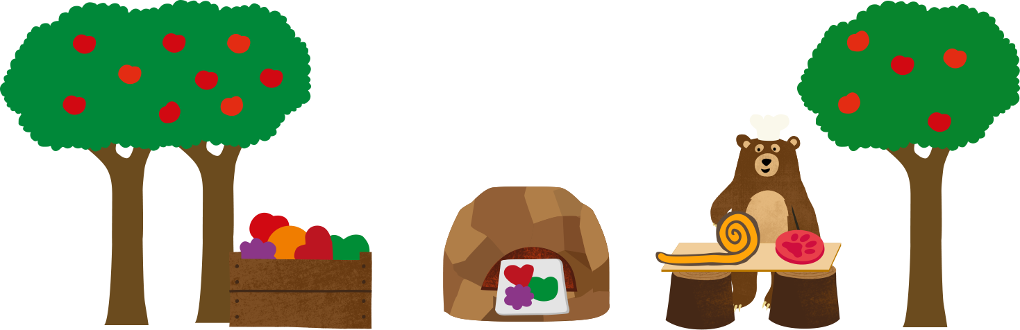 We Take Real Ingredients That Grow On Trees And Fields - Cartoon (1469x476)