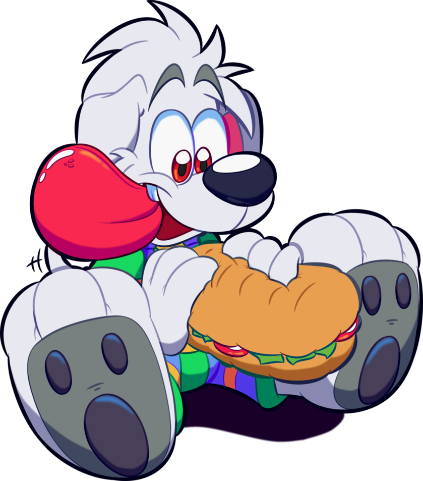 Puppy Lunch Break By Tamerkoh - Break (839x953)