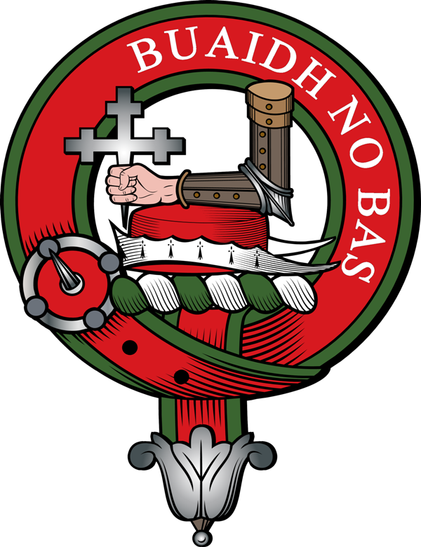 Macdougall Clan Crest Motto - Scottish Crest Badge (600x780)
