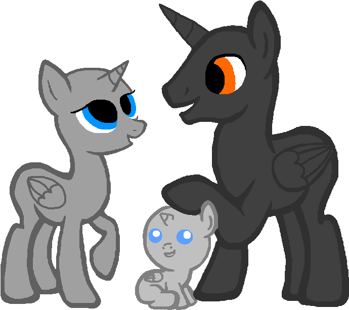 Family Base By Cocoa-berries - My Little Pony: Friendship Is Magic (729x650)