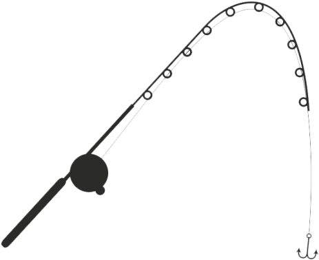 Pin Fishing Pole Clipart - Clip Art (800x437)