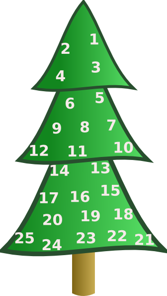 Fir Tree Clip Art (336x594)