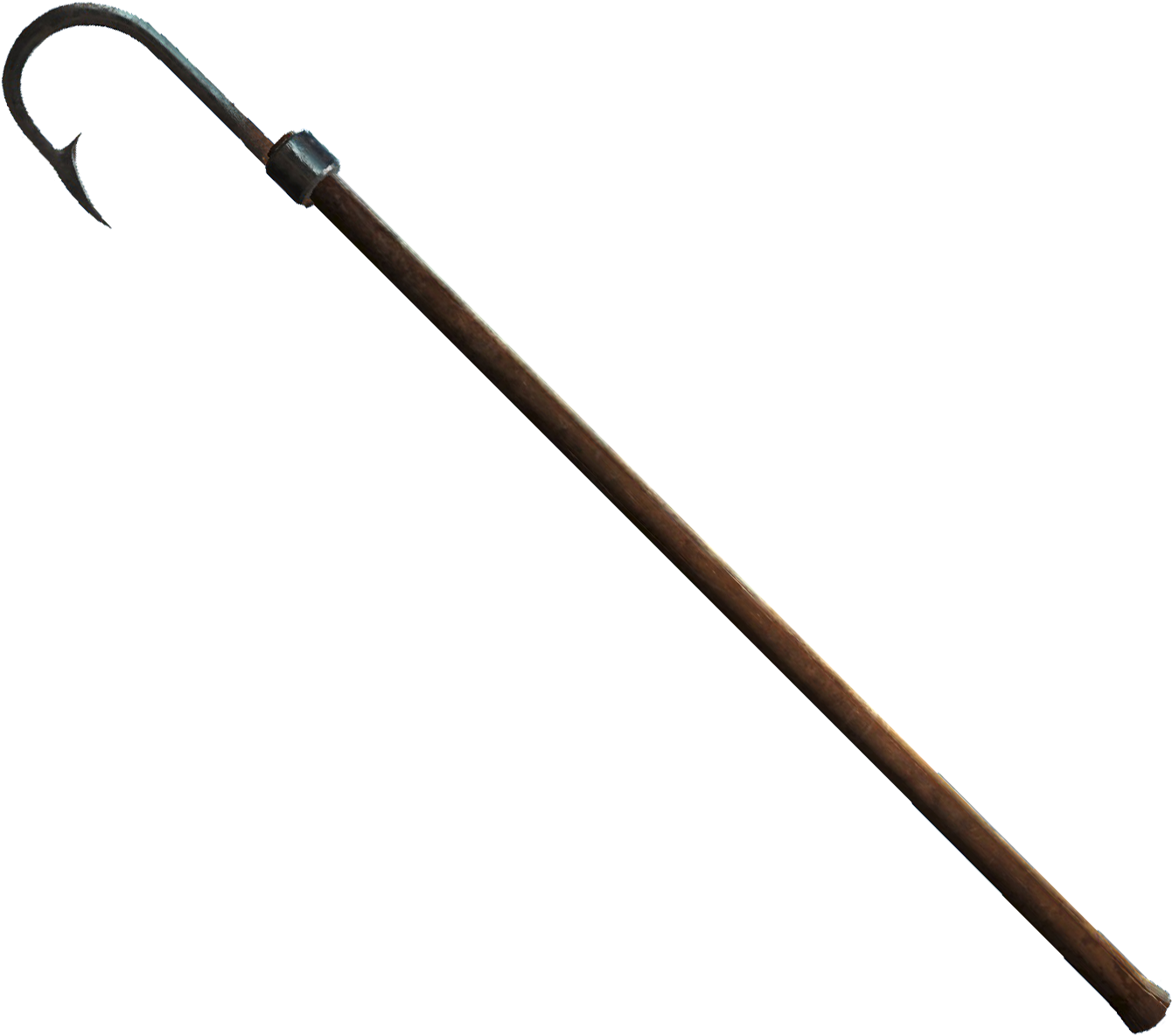 Fish Hook Png - Pole With A Hook (1470x1294)