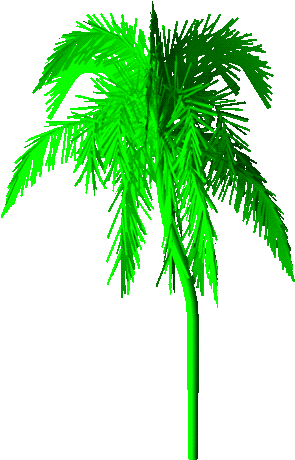 Palm Trees Beach Sticker By Big Beat Records - Big Beat Records (650x650)