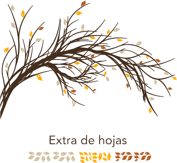 Vinilos Rama De Rbol Con Hojas For Arbol Grande De - Ramas De Arbol Png (650x650)