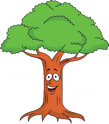 Year Five Observed The Similarities And Differences - Cartoon Tree With Face (422x480)