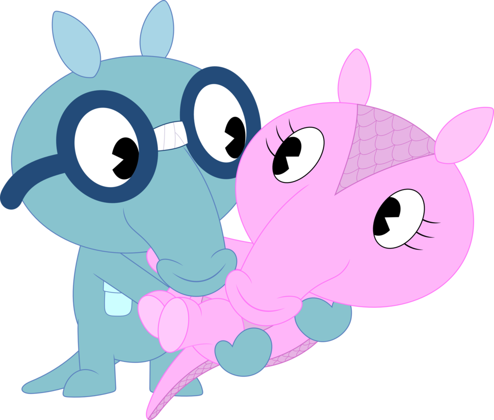 An Ant-craving Couple By Porygon2z - Htf Pengy (969x824)