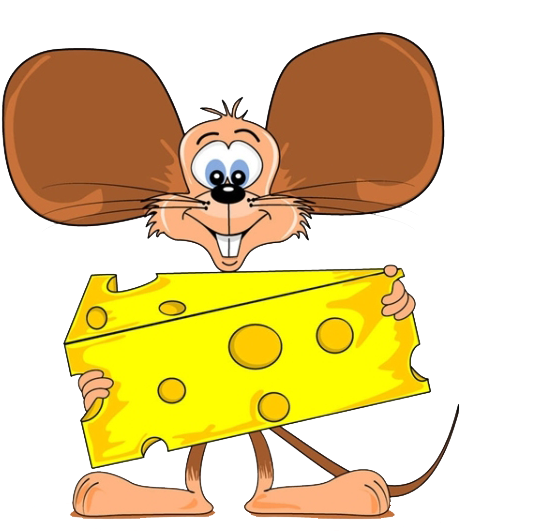Mouse Submarine Sandwich Cartoon Cheese - Mouse Holding Cheese (600x600)