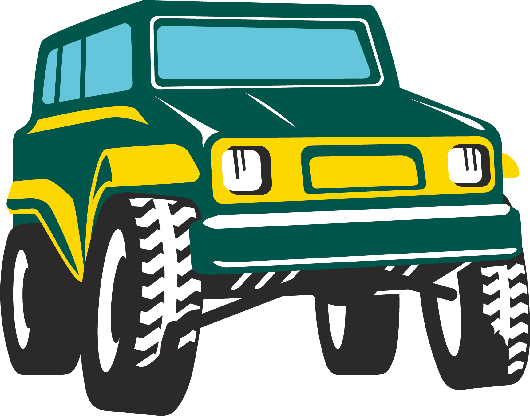 Car Jeep Hummer Off Road Vehicle Off Roading - Jungle Car Cartoon (1724x1352)