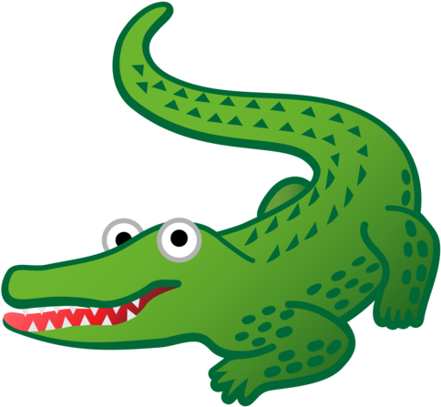 Cute Crocodile Character Vector Stock Vector Art & - Crocodile Icon (512x512)