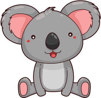 Inspirational Turtle Back Zoo Images Free Adorable - Cute Koala Clipart (490x431)