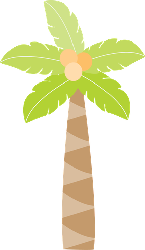 Palm Trees - Dinosaur Thank You Cards (286x494)