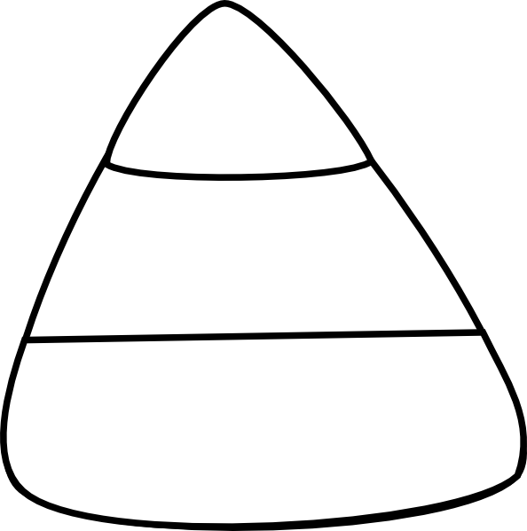 Candy Corn Candyrn Goal Clip Art At Vector Clip Art - Candy Corn Pattern Printables (594x599)