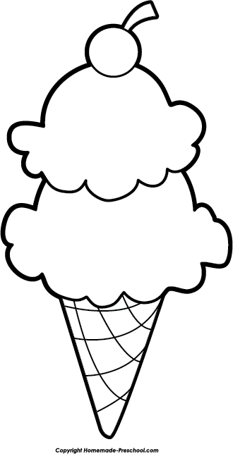 Click To Save Image - Ice Cream Clipart Black Background (330x644)