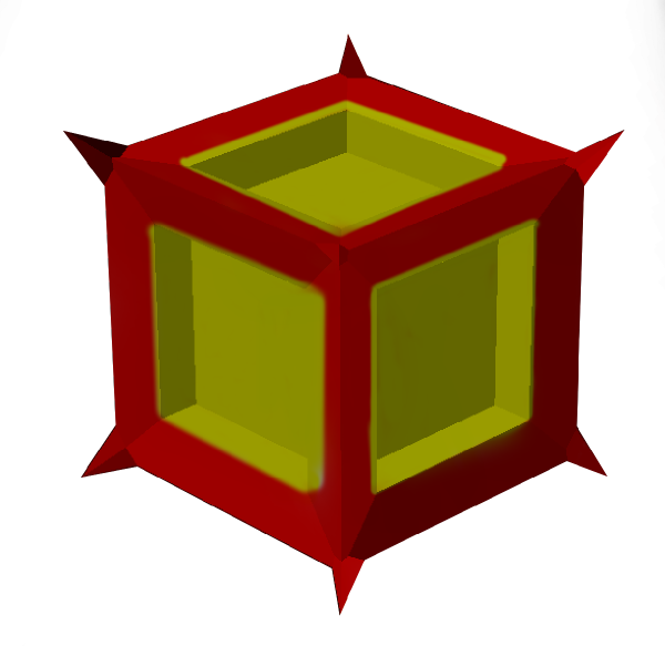 Cube 3d Shapes Clip Art - Clip Art (600x583)