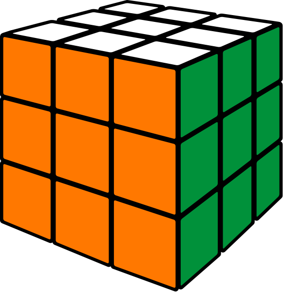 Rubik's Cube - 4 By 4 Rubik's Cube (581x600)