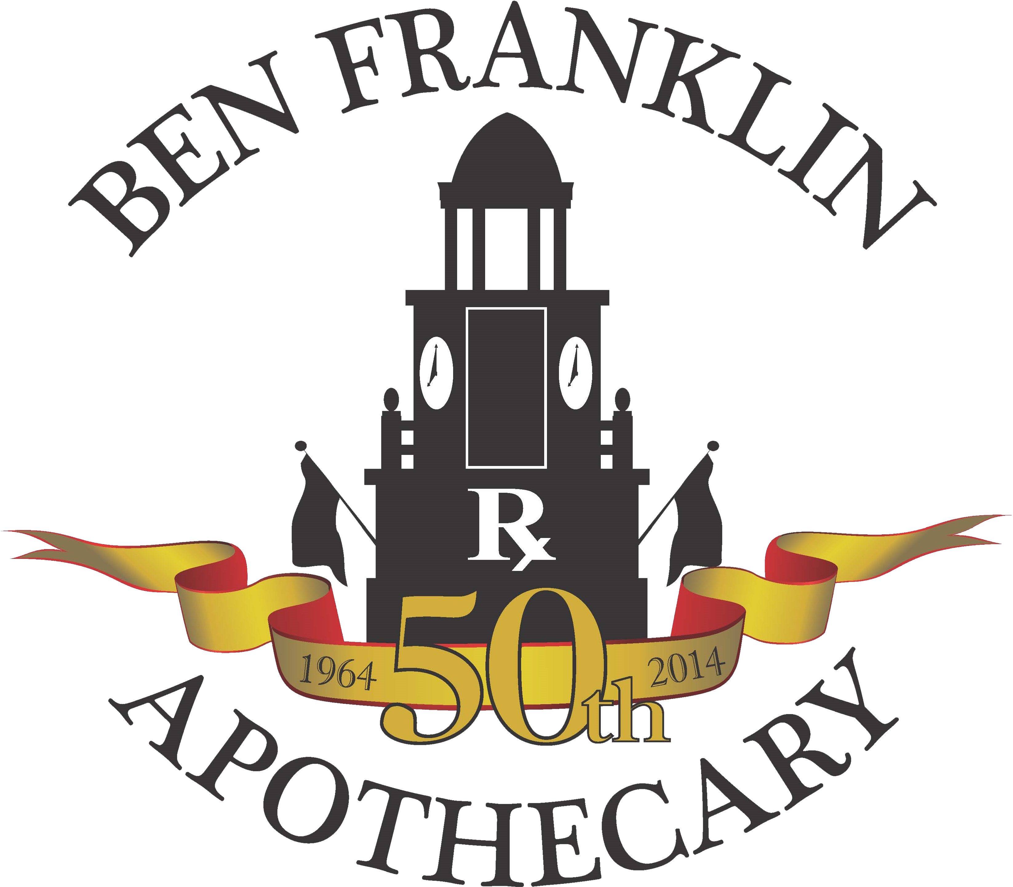 The Different Looks Of Ben Franklin - Rótulo Cerveja Therezópolis Gold (3344x3097)