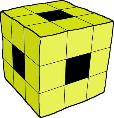 Void Cube By Zulo317 - Void Cube Transparent Backround (390x405)