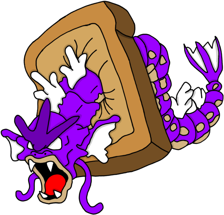 Evil Gyaratoast By Allheartsgoboom - Blue (894x894)