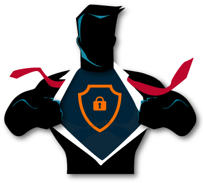 Cybereye Cyberhero Cyber Security - Cyber Security Logo Png (416x466)
