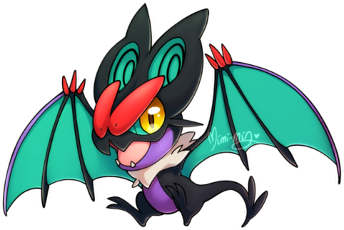 Chibi Noivern Another De-stress Drawing - Cartoon (500x349)